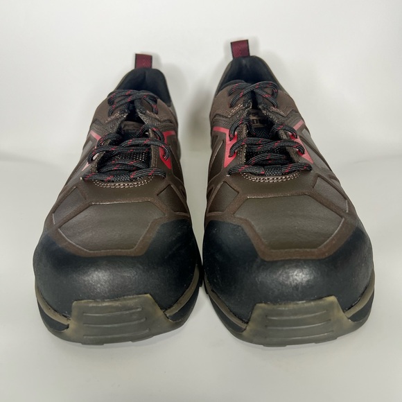 Kodiak LKT1 Composite Safety Toe Men's Brown and Red Shoes NWB 10 - Picture 7 of 11
